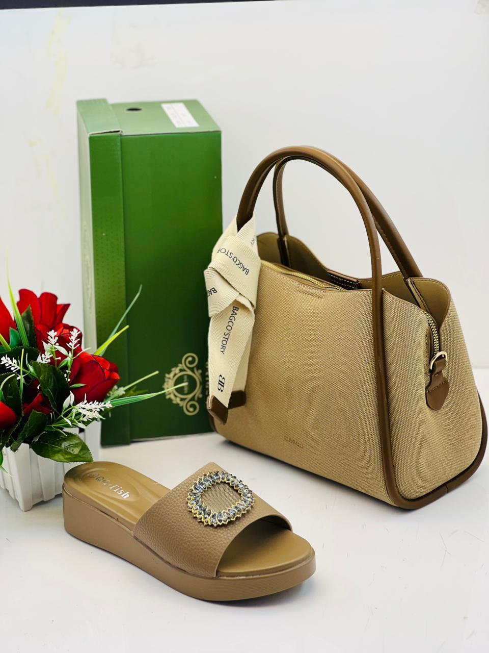 Shoes and Handbag Set