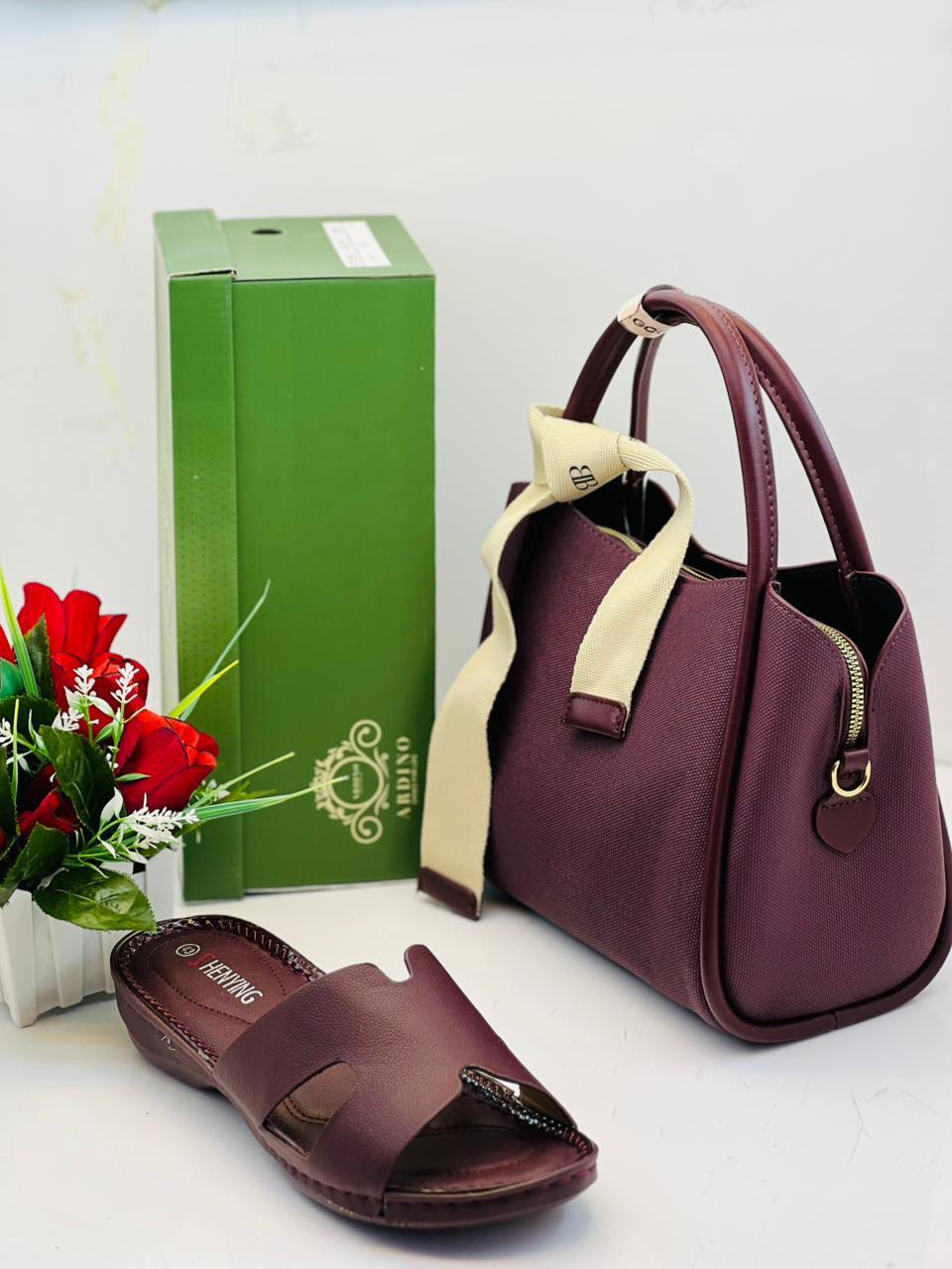 Shoes and Handbag Set